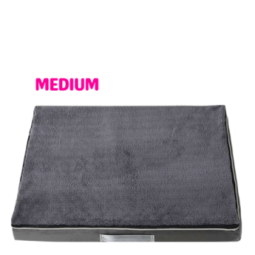 Lavish Pets Memory Foam Bed Grey (M)